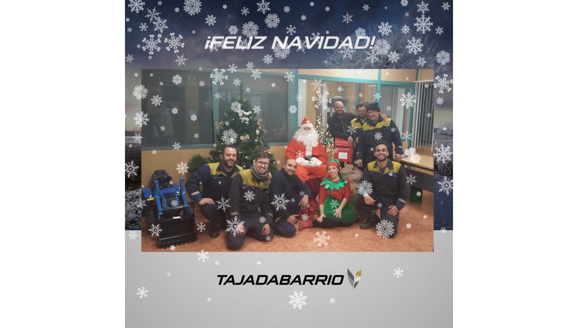 Ha llegado Papá Noel a Tajada Barrio